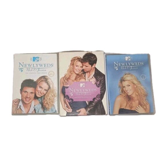 Newlyweds Nick & Jessica Simpson Complete TV Series Season 1-4 DVD Lot 1,2,3,4 - Picture 1 of 16